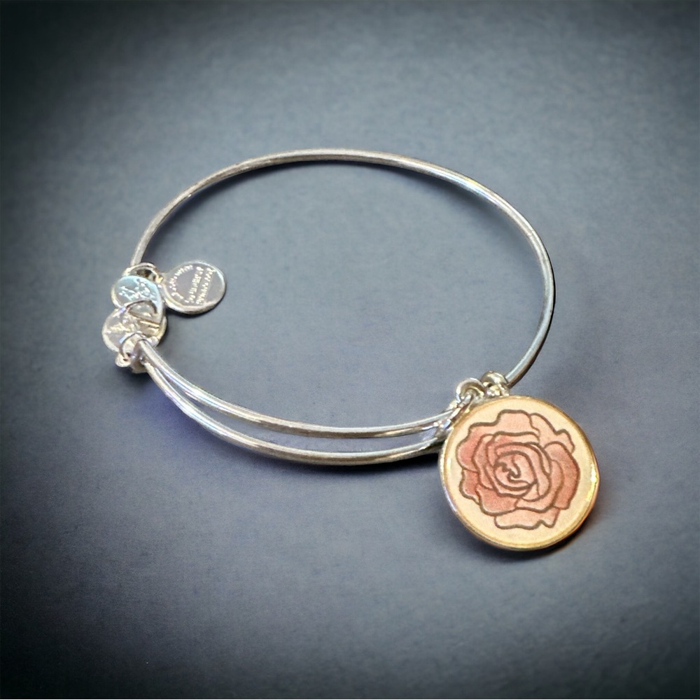 Alex and ani rose bracelet